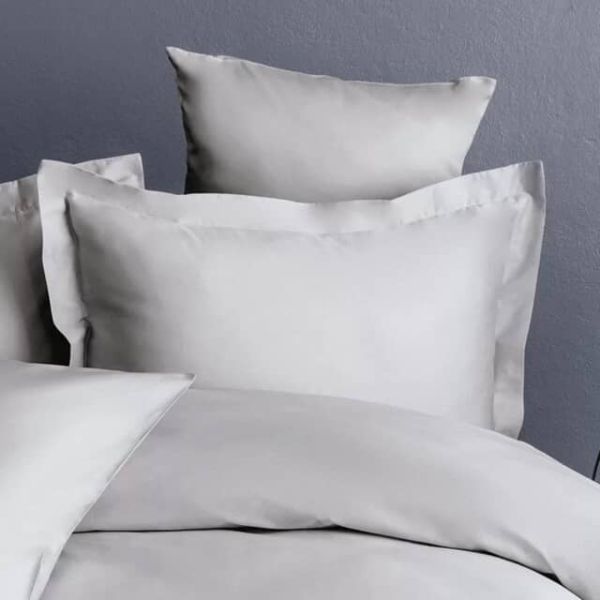 Постільна білизна Simply Issimo Home 2×160×220 см — сатин 200TC, Сірий, сімейний комплект - фото 2