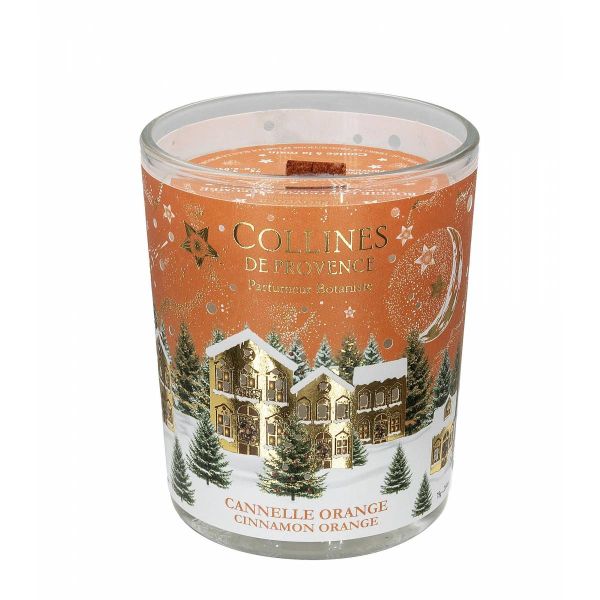 Свічка Collines de Provence Апельсин-кориця 75г