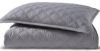 Покривало SAREV Bergamo 240×260 з 2 наволочками,сіре,бавовняне