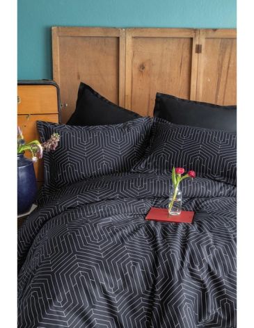 Комплект постільної білизни Issimo Home Strada black