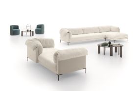 Диван Drop 3-местный (элемент с перлом, шезлонг Ditre)