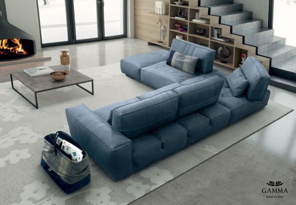 Сохо. Диван угловой кожа. Dendy Gamma. - фото 3