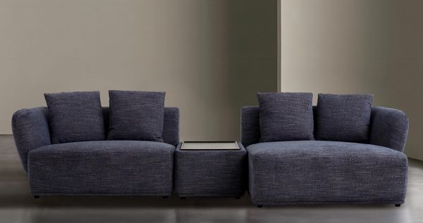 Диван S-0076A 318х150х67,5 Лівий шезлонг Синій Stella - фото 4