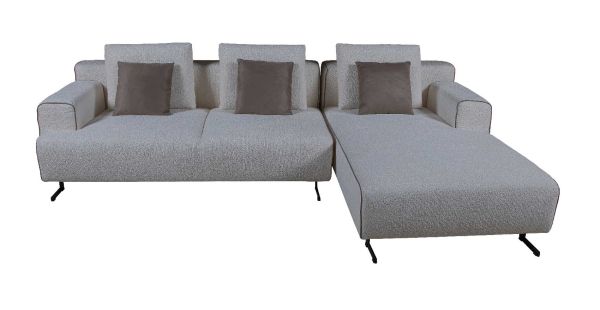 Диван S-0075A 357,5х170х78 Правий шезлонг Кремовий Stella - фото 13