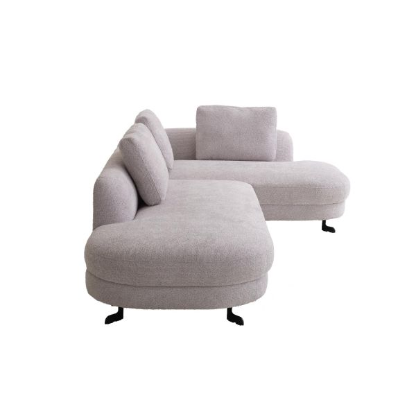 Диван S-0062A 400х171,5х84,5 Правий шезлонг Сірий Stella - фото 3