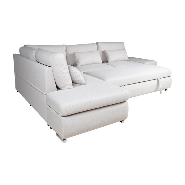 Диван угловой ZANTE левый/правый (Luna SH7918A-7 Beige) - фото 6