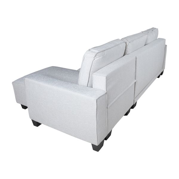 Диван угловой TAHITI правый/левый (Roger SH4544A-13 Beige 4) - фото 2