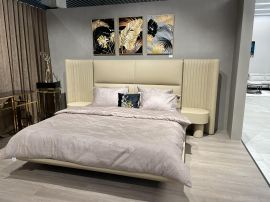 ANGELICA Кровать кожаная+тумба S09KB 180*200 Sueño (Sueno)