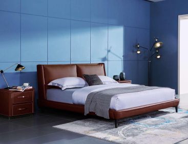 GIOVE Кровать кожаная KA3096КА 180*200 Sueño (Sueno)