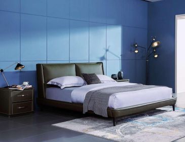 GIOVE Кровать кожаная KA3235КА 180*200 Sueño (Sueno)