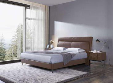 SOGNO Кровать кожаная KA3088КА 180*200 Sueño (Sueno)