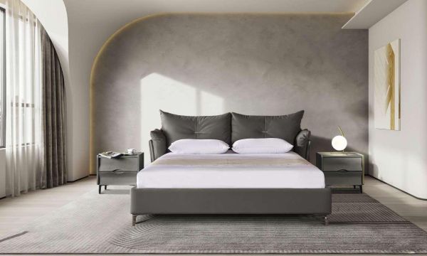 SOLE Кровать кожаное 3208KA 180*200 Sueño (Sueno)