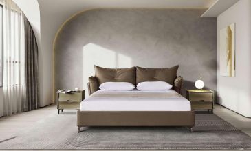 SOLE Кровать кожаное KA3088КА (с подъемным механизмом) 180*200 Sueño (Sueno)