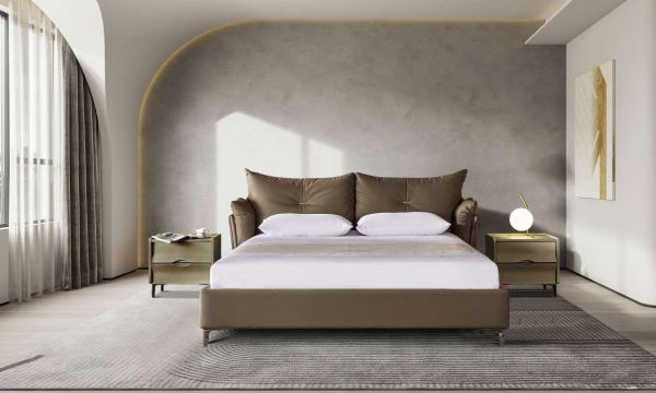 SOLE Кровать кожаное KA3088КА (с подъемным механизмом) 180*200 Sueño (Sueno)