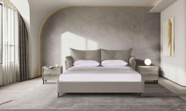 SOLE Кровать кожаное KA3203КА 160*200 Sueño (Sueno)