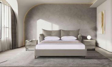 SOLE Кровать кожаное KA3203КА 160*200 Sueño (Sueno)