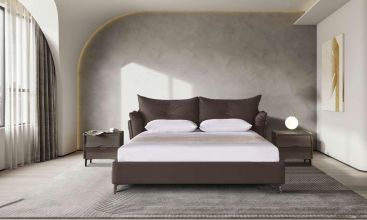 SOLE Кровать кожаное S1709KB 180*200 Sueño (Sueno)