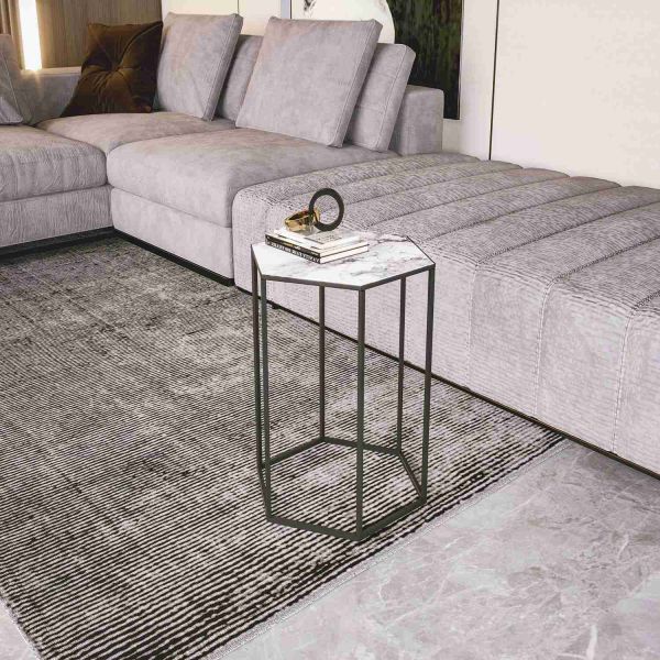 Журнальний стіл 40х35х45 Тур Erdek blanco (9 мм) Rodos - фото 2