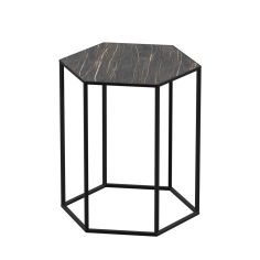 Журнальний стіл 40х35х45 Тур Namibia black (9 мм) Rodos