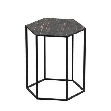 Журнальный стол 40х35х45 Тур Namibia black (9 мм) Rodos