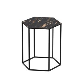 Журнальный стол 40х35х45 Тур Richmond black (9 мм) Rodos