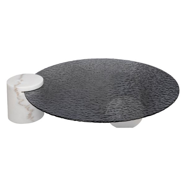 Журнальний столик 1000х210 / 230х250 Скло та мармур MaReli