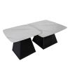 Журнальные столики CT-6051 80*80*48 см, 60*60*42 см Белоснежный мат Hestia - фото 3