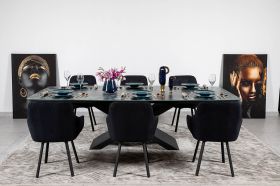 Стол Belfort 240х100х76 Laminam Verde Alpi Lucidato (5 mm)