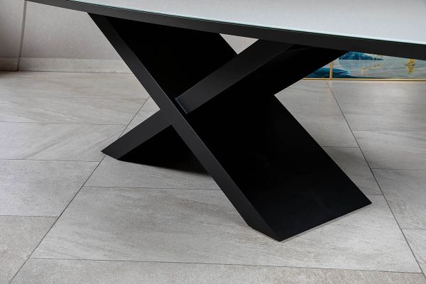 Стол Belfort 260х120х76 (стекло белое) - фото 3