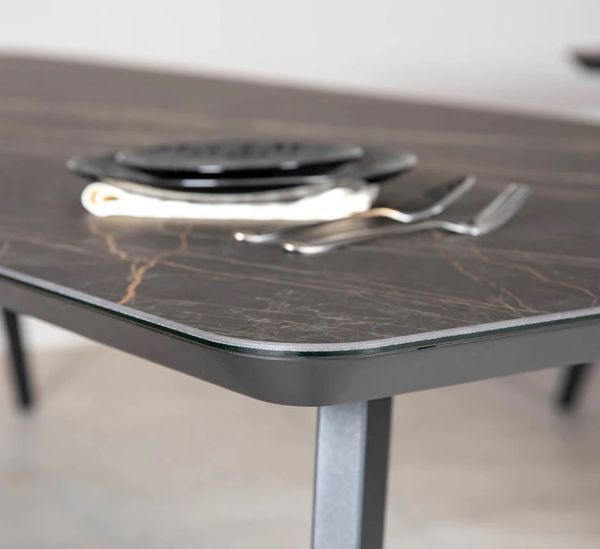 Стол Belfort 260х120х76 Laminam Naturali Noir Desir (5 mm) - фото 3