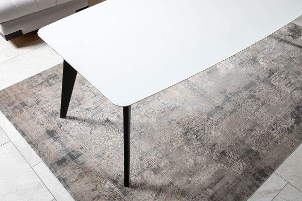 Стол Detroit 240х100х76 (стекло белое) - фото 3