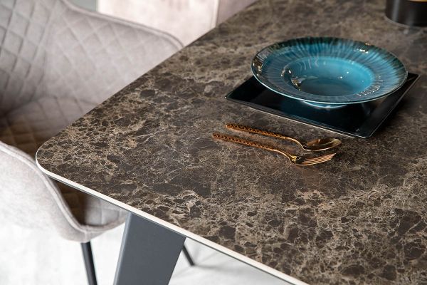 Стіл Detroit 240х100х76 Laminam Emperador Extra (3 mm)