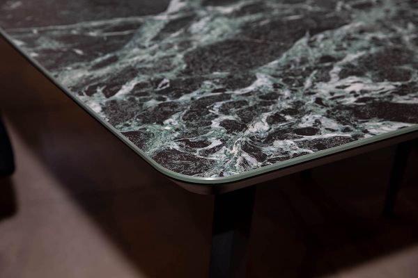 Стол Detroit 240х100х76 Laminam Verde Alpi Lucidato (5 мм) - фото 3