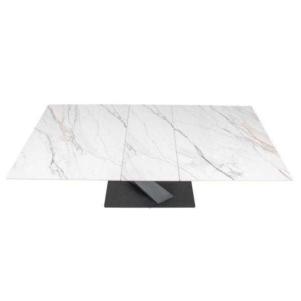 Стіл ENA 160(200)*90*75 Золотий з білим+піщано-чорний, матове покр.(CN004) к-кт(1-3) - фото 8