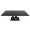 Стол ENA 160(200)*90*75 Черный+песочно черный, матовое покр.(CN010) к-кт(1-3) - фото 5