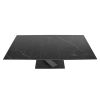 Стол ENA 160(200)*90*75 Черный+песочно черный, матовое покр.(CN010) к-кт(1-3) - фото 6