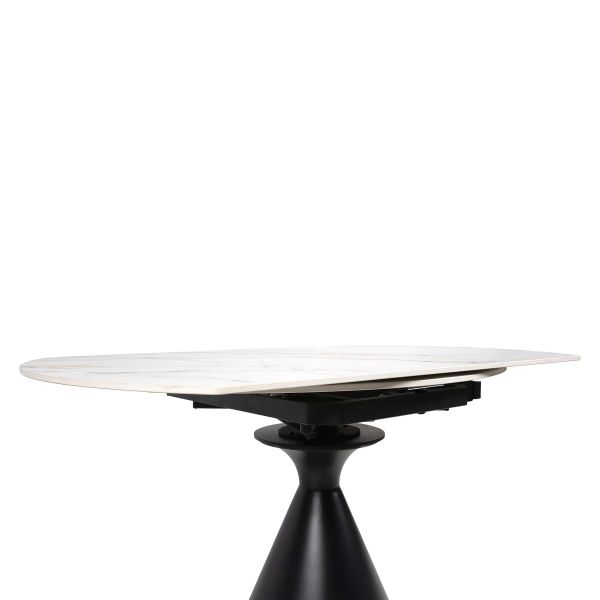 Стол LITO 80(130)*130*77 Золотой с белым+песчано-черным, матовое покр.(CN004) к-кт(1-3) - фото 10