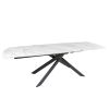 Стіл MYRA 160(240)*90*77 Золотий з білим+піщано-чорний, матове покр.(CN004) к-кт(1-2) - фото 8