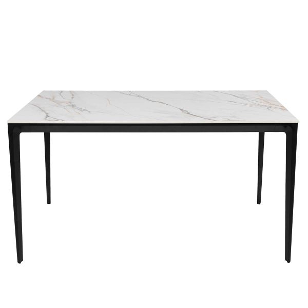 Стіл NYSA 140*80*74 Золотий з білим+піщано-чорний, матове покр.(CN004) к-кт(1-3) - фото 6