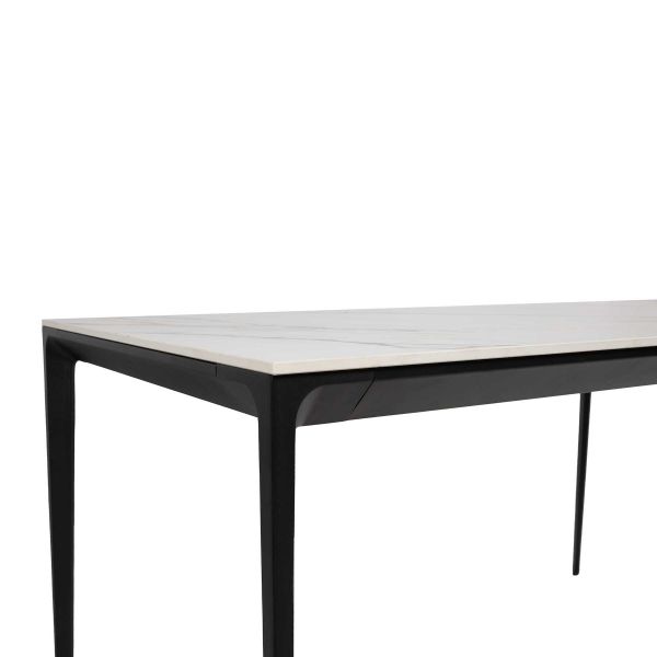 Стіл NYSA 140*80*74 Золотий з білим+піщано-чорний, матове покр.(CN004) к-кт(1-3) - фото 3