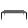 Стол TERA 180*90*74 Черный+песочно черный, матовое покр.(CN010) к-кт(1-3)