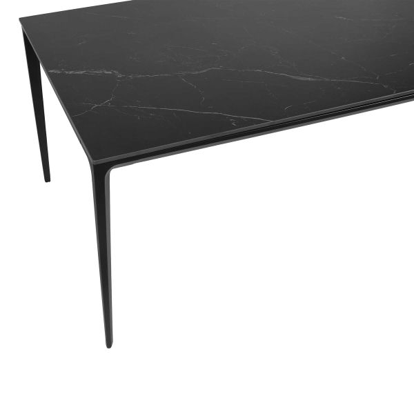 Стол TERA 180*90*74 Черный+песочно черный, матовое покр.(CN010) к-кт(1-3) - фото 4