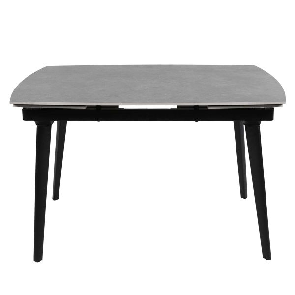 Стіл ZELOS 120(180)*80*75 Темно сірий+пісочно чорний, матове покриття (CN012) - фото 4