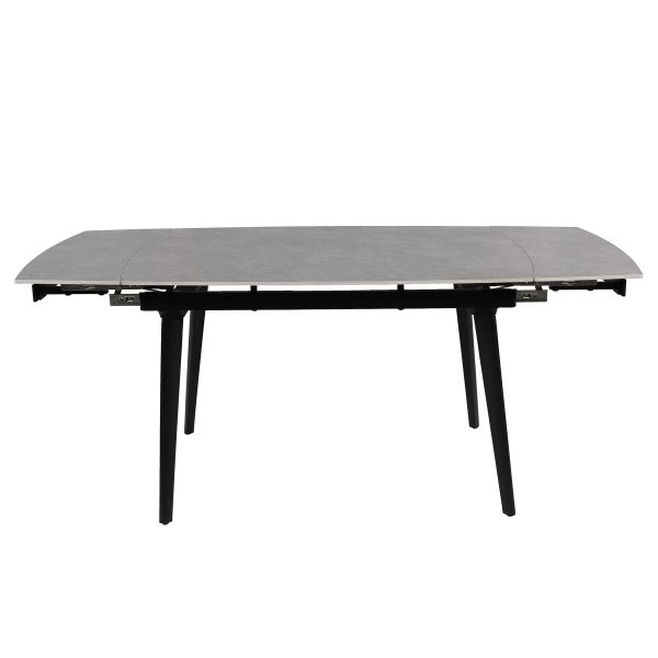 Стіл ZELOS 120(180)*80*75 Темно сірий+пісочно чорний, матове покриття (CN012) - фото 9