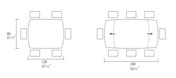 Стіл ZELOS 120(180)*80*75 Темно сірий+пісочно чорний, матове покриття (CN012) - фото 8
