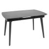 Стіл ZELOS 120(180)*80*75 Чорний+пісочно чорний, матове покриття (CN010) - фото 11