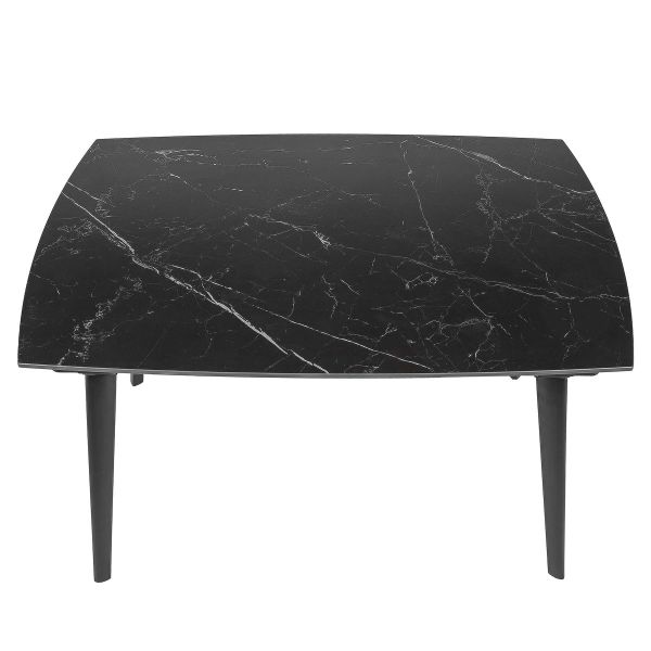 Стіл ZELOS 120(180)*80*75 Чорний+пісочно чорний, матове покриття (CN010) - фото 8