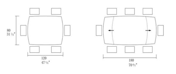 Стол ZELOS 120(180)*80*75 Яркое золото+черный песок, глянцевое покрытие (CN002)