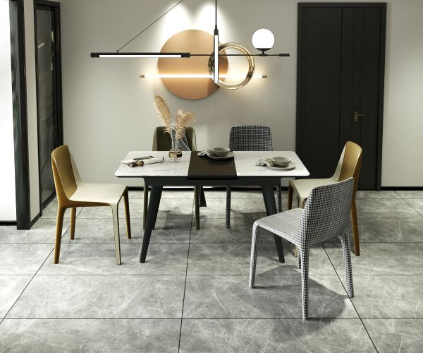 Стол Денвер 120(160)*80*76 Erdek Blanco (9mm) - фото 3