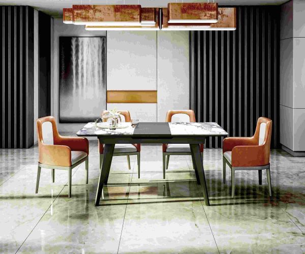 Стіл Денвер 120(160)*80*76 Loreal Blue (9mm) - фото 3